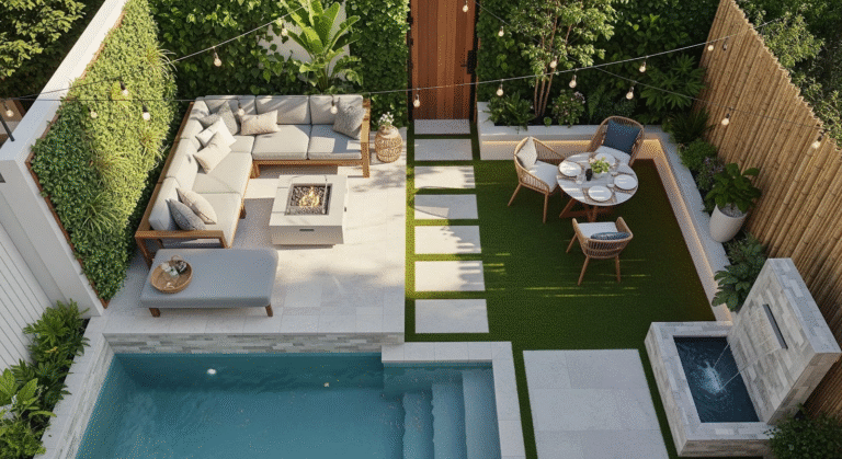 The 7 Backyard Design Hacks That Will Make Your Small Backyard Look Like a Resort