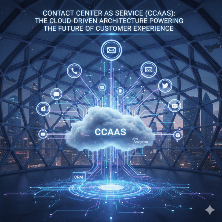 Contact Center as a Service (CCaaS): The Cloud-Driven Architecture Powering the Future of Customer Experience
